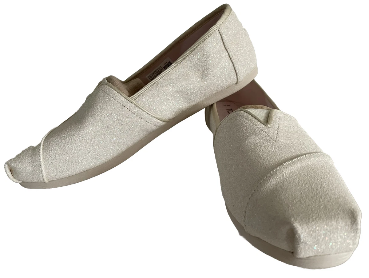 Ivory glitter best sale toms