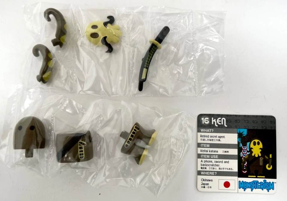 Pete Fowler World of Monsterism 16 Ken Series 2 Vinyl Toy Time Capsule Sony NIB - Image 2 of 4