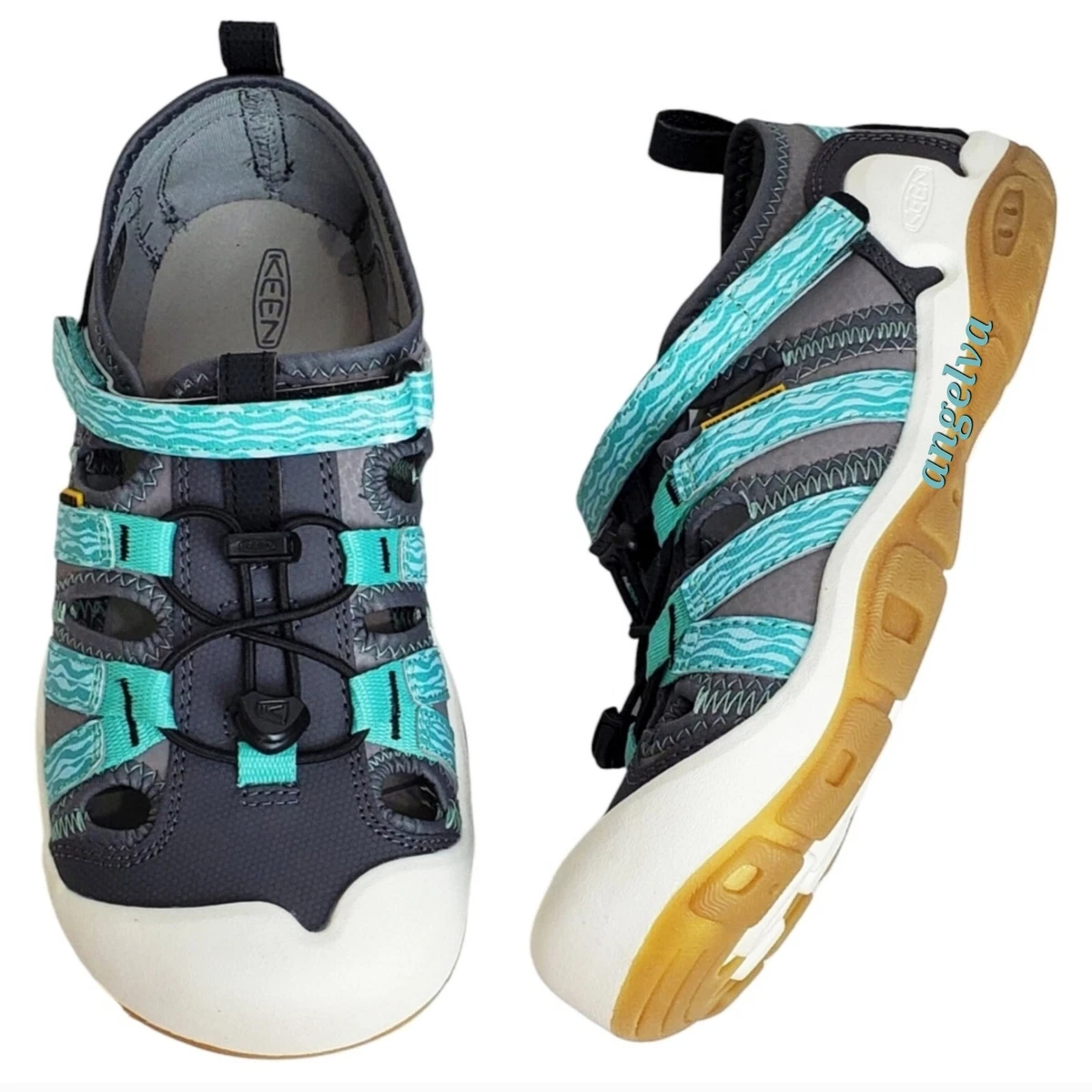 Keen Unisex Kid's Knotch Creek Ot Sandaal, Zwart Keen Geel, 27 EU Keen Unisex Kid's Knotch Creek Ot Sandaal, Zwart Keen Geel, 27 EU