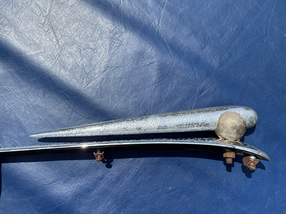 1941 Lincoln Hood Ornament 26H 16776 5523J Continental Used Original Chrome Trim - Image 4 of 4