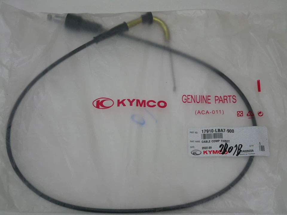 17910-LBA7-900 FÜR KYMCO GASZUG MONGOOSE250 300 MXU250 300 KXR250 - Image 3 of 4