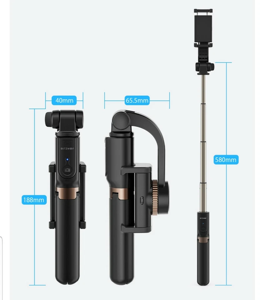 Blitzwolf Phone Stabilizer BW-BS12 - Image 3 of 4
