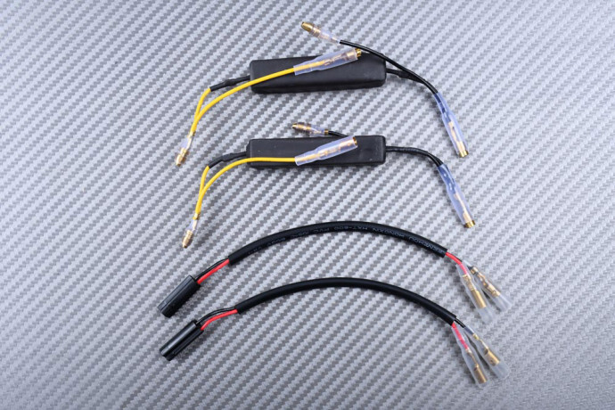 Feu stop LED transparent et clignotants Plug and Play MT-07 2015 - 3