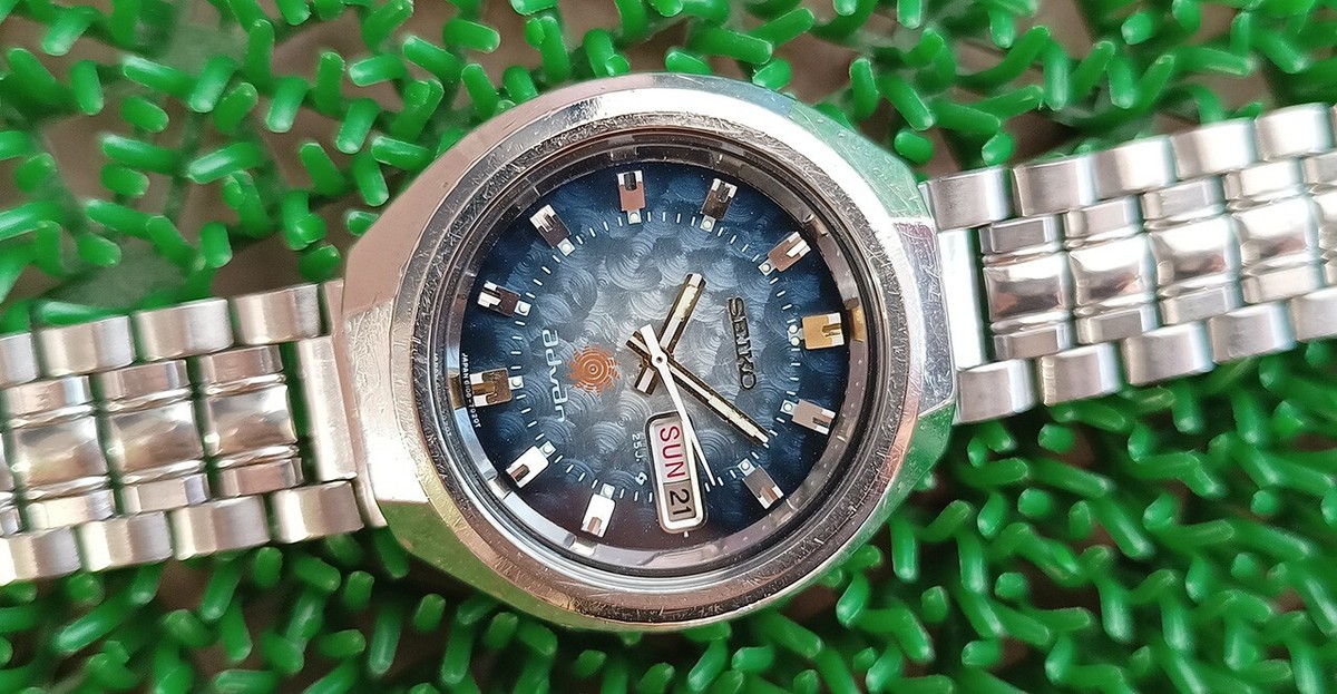 SEIKO ADVAN 6106-7670 5面カットガラス セイコー アドバン セイコー アドバン グリーンダイヤル 5面カットガラス仕様 6106