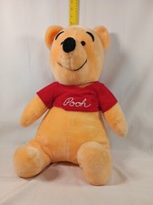 Winnie the Pooh Plush Disneyland Walt Disney World 19" Has A Few Dirt Spots
