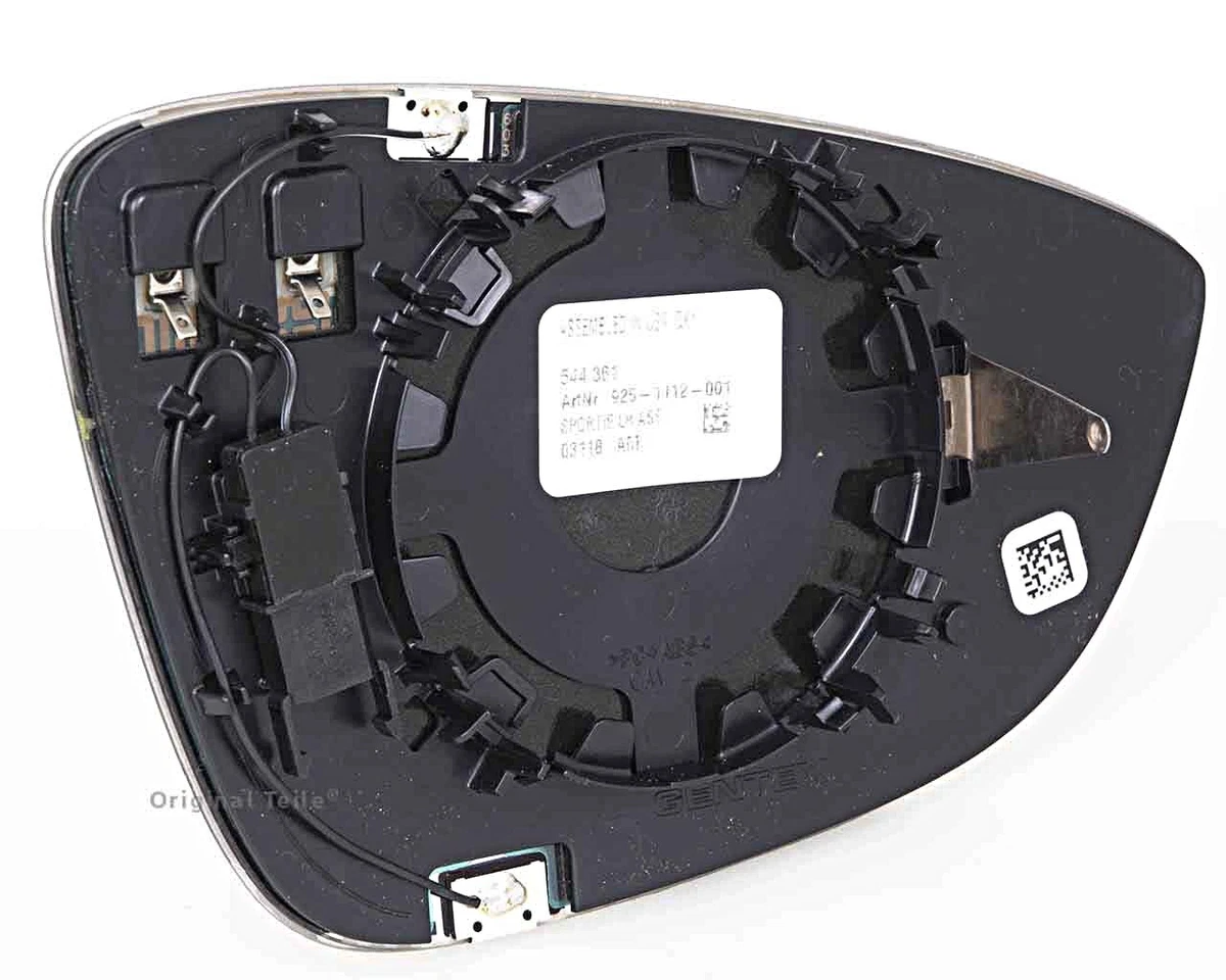 Genuine VW CC Eos Mirror Glass Aspherical Wide Angle Anti-Dazzle 