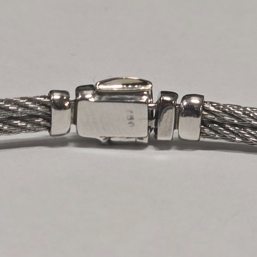 Phillipe Charriol 18k & Steel 16" Necklace W/ Citrine & Diamond Pendant PCN16 - Picture 4 of 4