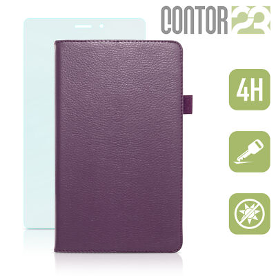 Schutzhülle Tasche mit matte Folie PURPLE 8.7'' Samsung Galaxy Tab A7 lite