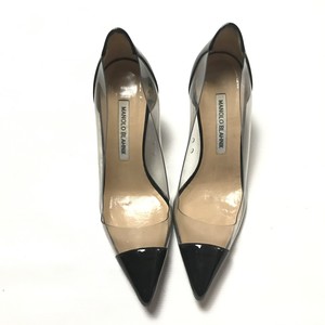 manolo blahnik pvc pumps