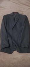 Alfani Men's Gray Slim-Fit Solid Velvet Suit Separate Sport Coat Jacket Size 36R