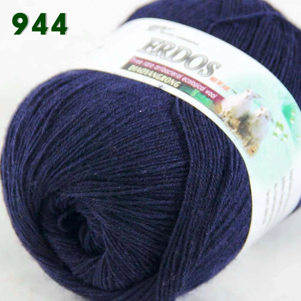 Sale 6 Skeinsx50g LACE Soft Acrylic Wool Cashmere hand knitting Crochet Yarn 944 - Image 4 of 4