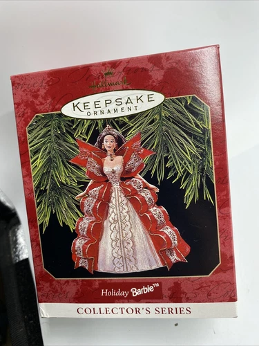 Hallmark Keepsake 1997 Holiday Barbie Ornament 5th in Series C1