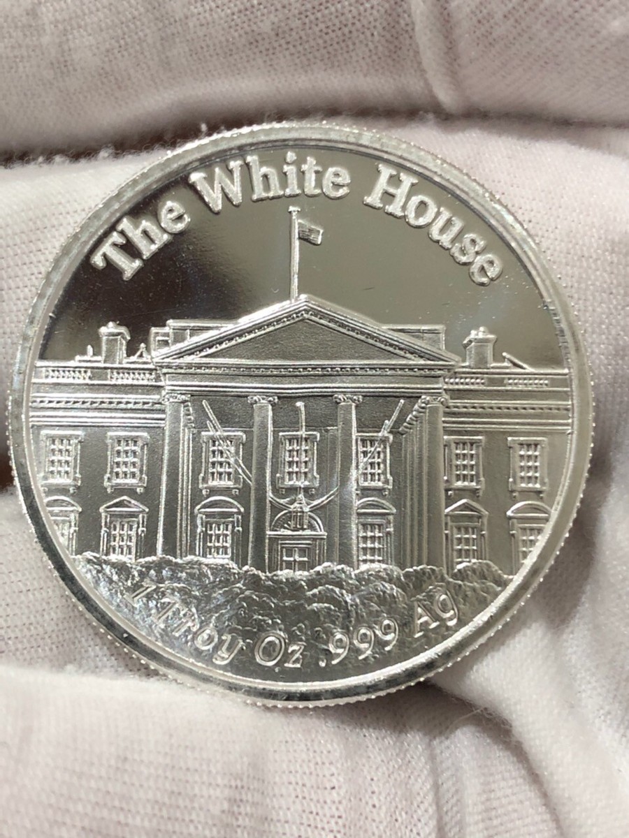 1 oz Silver - Donald J Trump 45th President - .999 Pure