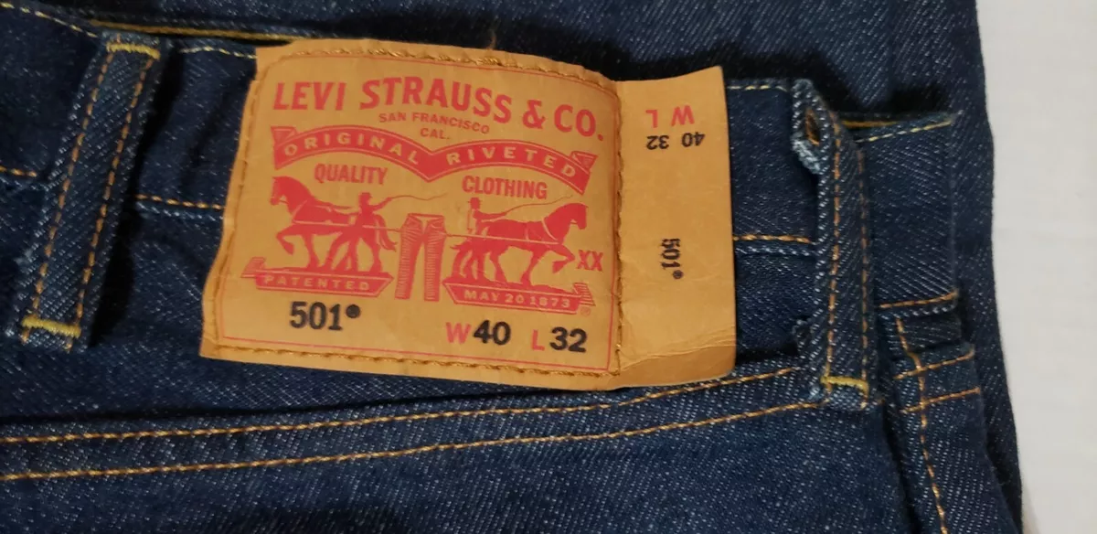 Levi's 501 Button Fly Jeans 2012 - Men's W40 X L32