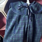 Pleasant Company American Girl Samantha Plaid Lined Cape & Coat Set 1993 MPN 840 — photo 2