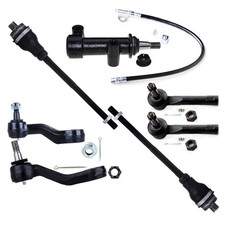 SCITOO 7pcs Front Suspension Kit Inner Outer Tie Rod End fit for Chevy Silver...