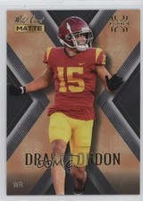 2022 Wild Card MATTE X-Plode Black - Orange X Drake London Rookie RC 1k9e. rookie card picture