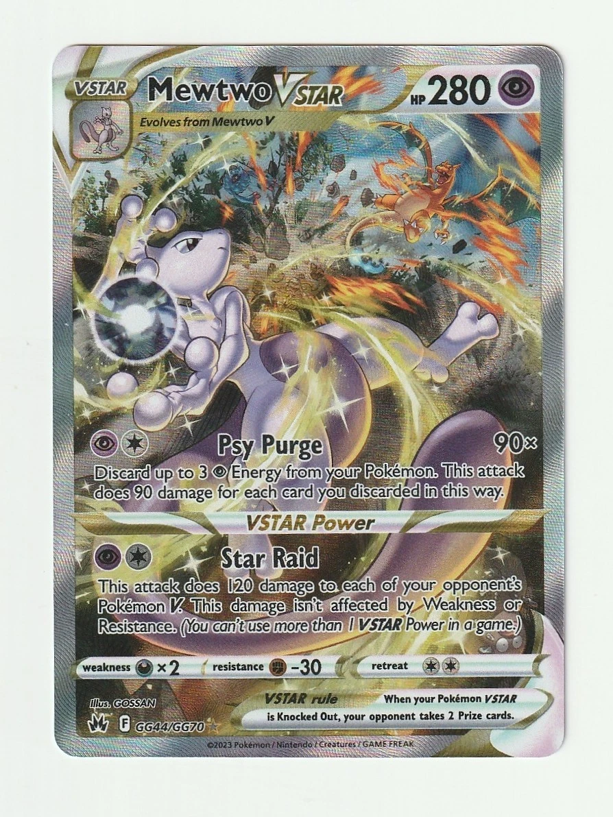 ミュウツーVSTAR PSA9 Crown Zenith (Vスター英語版) ミュウツーVSTAR PSA9 Crown Zenith (Vスター英語版) Mewtwo VSTAR