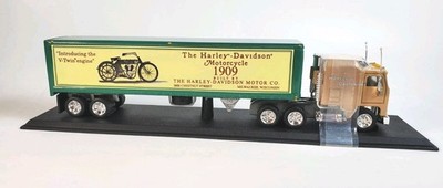 Matchbox Collectibles -  Kenworth Harley-Davidson 1909 V Twin  Tractor Trailer 