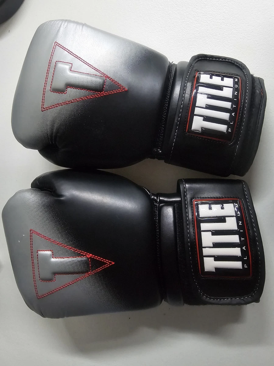 TITLE Boxing Black 14 oz. Weight Boxing Gloves for sale | eBay