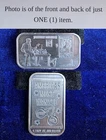 Antiqued America's Most Wanted Jeffrey Dahmer 1 Troy Oz 999 Fine Silver Bar