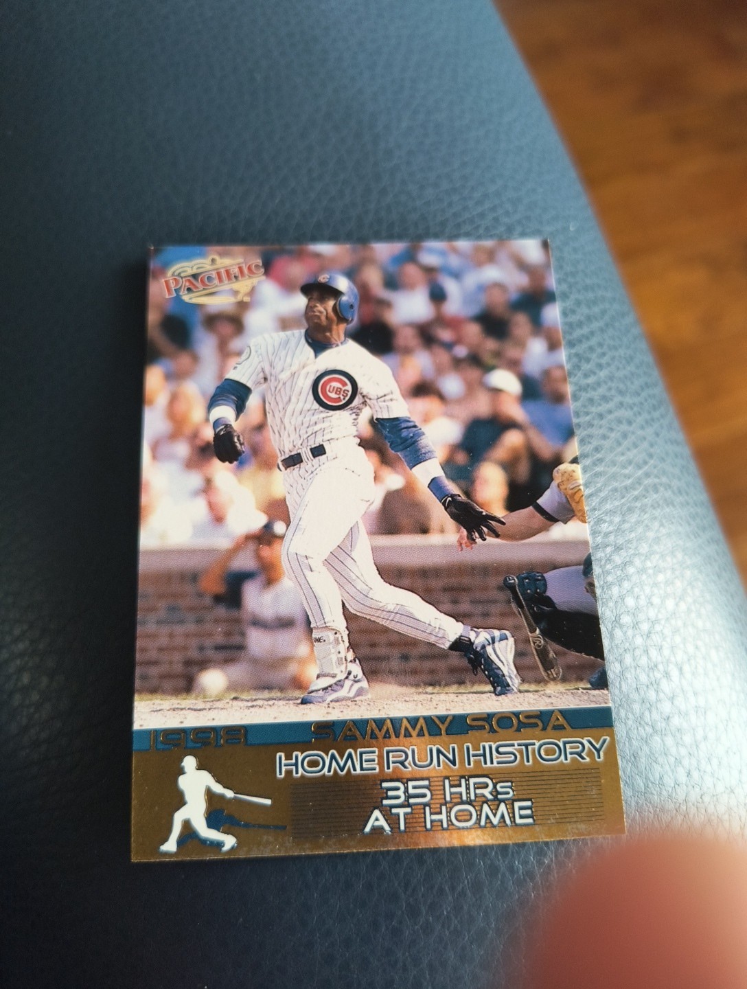 SAMMY SOSA 1998 PACIFIC HOME RUN HISTORY 35 HR'S AT HOME #54 FREE SHIP