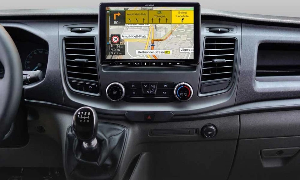 Alpine INE-F904TRA Navi für Ford Transit - Bild 2 von 4