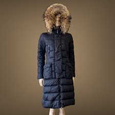 Moncler KHLOE Women Black Down Coat Size 1 S