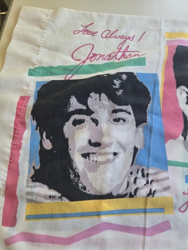 Vintage 1990 Neu Kids On The Block Kissenbezug Jon Jordan Danny Joey & Donnie - Bild 5 von 12