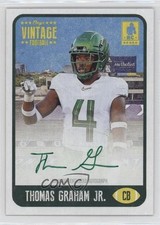 2021 Onyx Vintage Auto Green Ink /50 Thomas Graham Jr #FATG Auto n1u