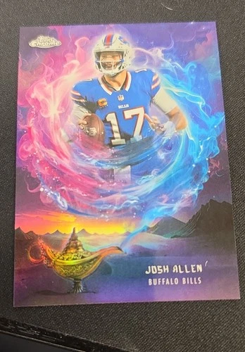 2025 Topps Chrome Josh Allen Base (RAW)