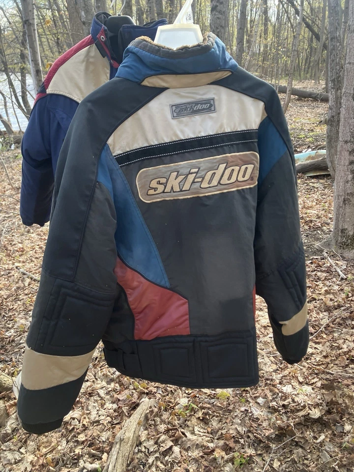 Chaquetas de moto de nieve vintage Ski-Doo Bombardier Grand Touring para hombre talla grande Foto 2 de 4