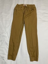 Levi  s Tan Jogger Pants Youth Boys Size Medium 10/12