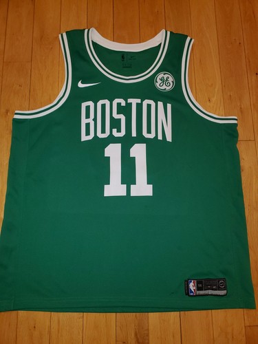 New Nike KYRIE IRVING Green BOSTON CELTICS Mens NBA Team Swingman JERSEY 56 2XL - Picture 15 of 21