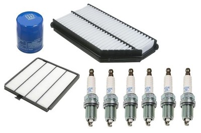 Honda Pilot Acura MDX Air-Oil-Cabin filter & Spark Plugs Tune Up Kit