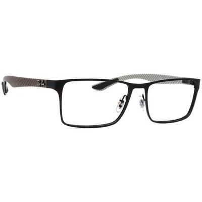 Ray-Ban Eyeglasses RB 8415 2503 Carbon Fiber Matte Black Square Frame 55[]17 145
