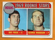 Ray Fosse 1969 Topps #244 ROOKIE Cleveland Indians 