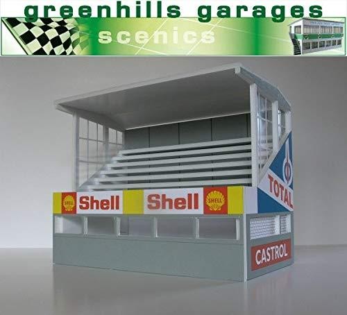 Greenhills Slot Car Building Reims Grandstand Kit 1:32 Scale - New - MACC255 - Bild 3 von 4