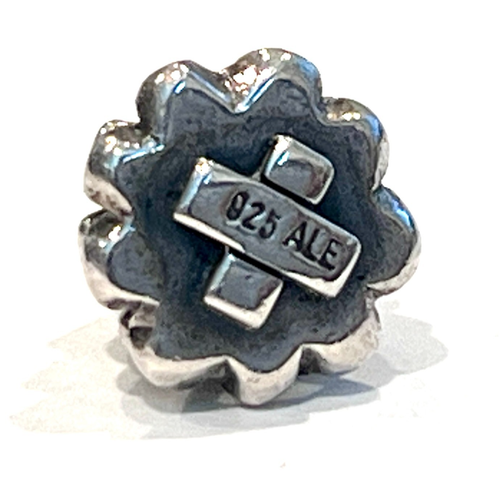 PANDORA 790365 Christmas Tree Charm 14K & SterlingSilver Stamped ALE 925 RETIRED - Picture 2 of 10