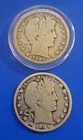 1894 O & 1897 P Barber Half Dollars