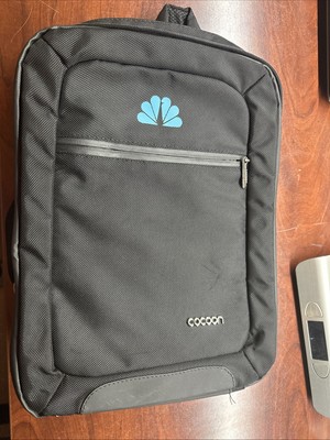 New Cocoon Bag SLIM Backpack 15  Laptop / 10  iPad. NBC Peacock Logo!