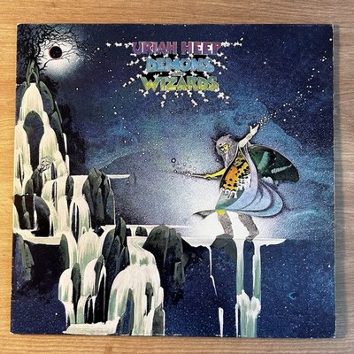 Uriah Heep Demons And Wizards 86 185 XOT Cover NM- Vinyl NM- 1980 Bronze Germany