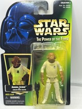 Kenner Star Wars Admiral Ackbar With Comlink Wrist Blaster Action Figure New B3