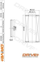 Dr!ve+ DP1110.11.0149 ÖLfilter MotoröLfilter FüR Volvo