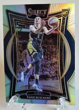 2025 Panini Select WNBA PAIGE BUECKERS! SILVER PRIZM! RC #25.