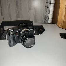 Minolta Maxxum 7000 AF 35mm Film Camera  35-70mm Lens WORKS. Read Description