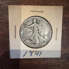 1941 50C Walking Liberty Half Dollar- C10