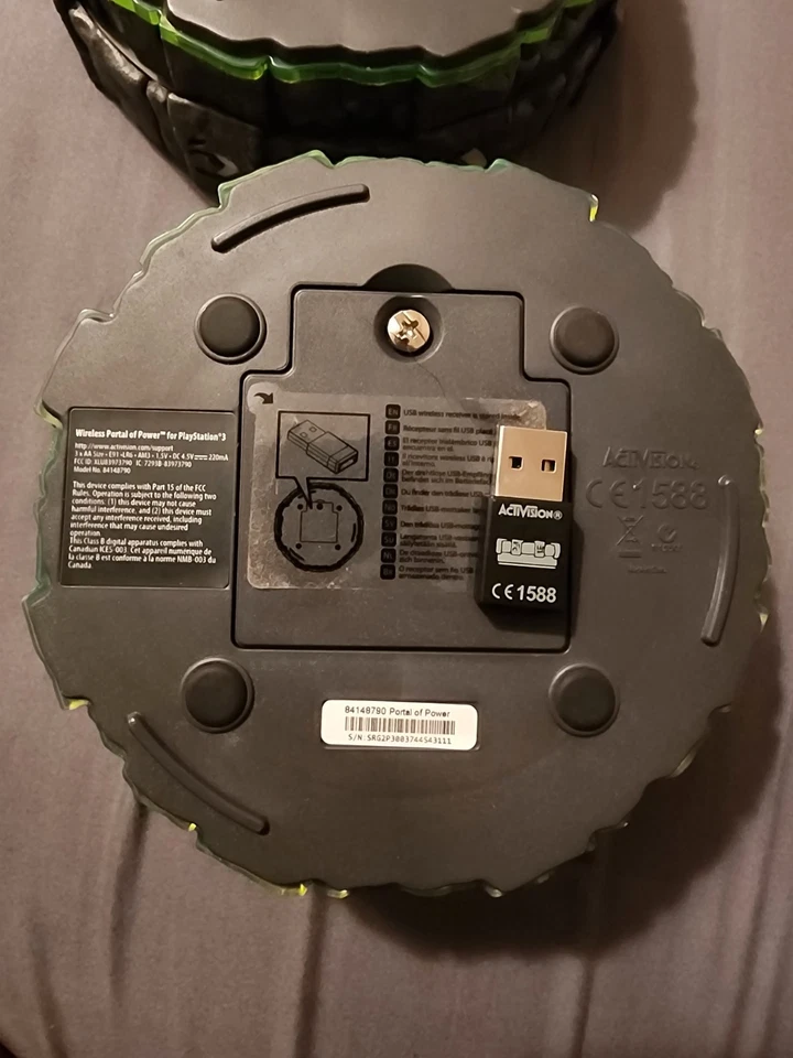 Wii/PS3 Wireless Portal Of Power 84148790/83973080 probado con dongle funcionando Foto 4 de 4