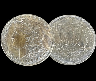 Vereinigte Staaten von Amerika Liberty 1 Dollar Silber Münze 1889 Morgan Dollar