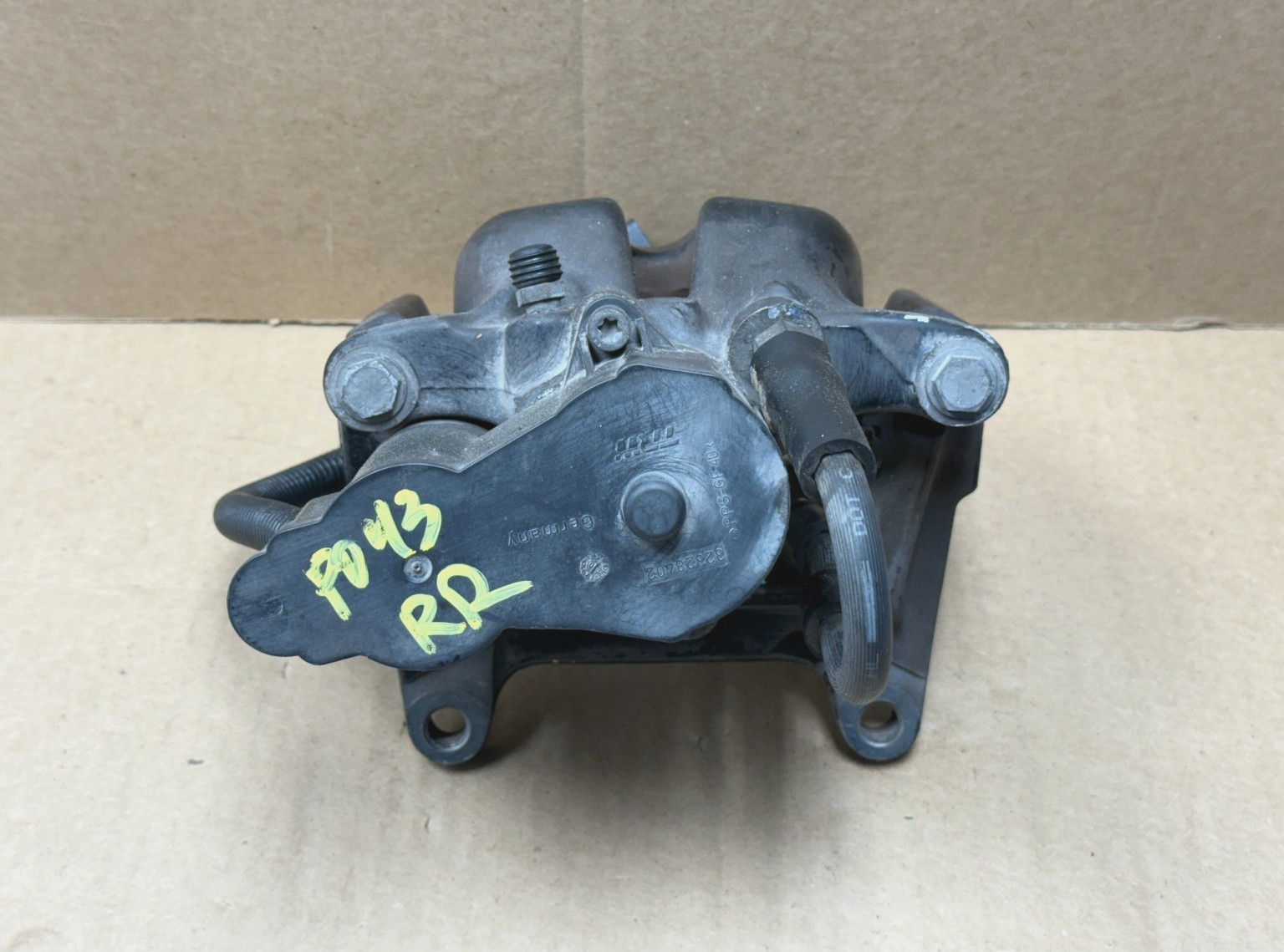 06-12 Bentley Continental Flying Spur Rear Right Pass Brake Caliper PO43 OEM